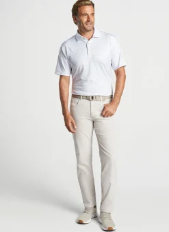 Peter Millar Sun Protection Apparel|5 O'Clock In Fiji Performance Jersey Polo