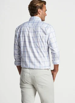 Peter Millar Sport Shirts|Abbot Crown Lite Cotton-Stretch Sport Shirt