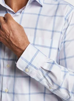 Peter Millar Sport Shirts|Abbot Crown Lite Cotton-Stretch Sport Shirt
