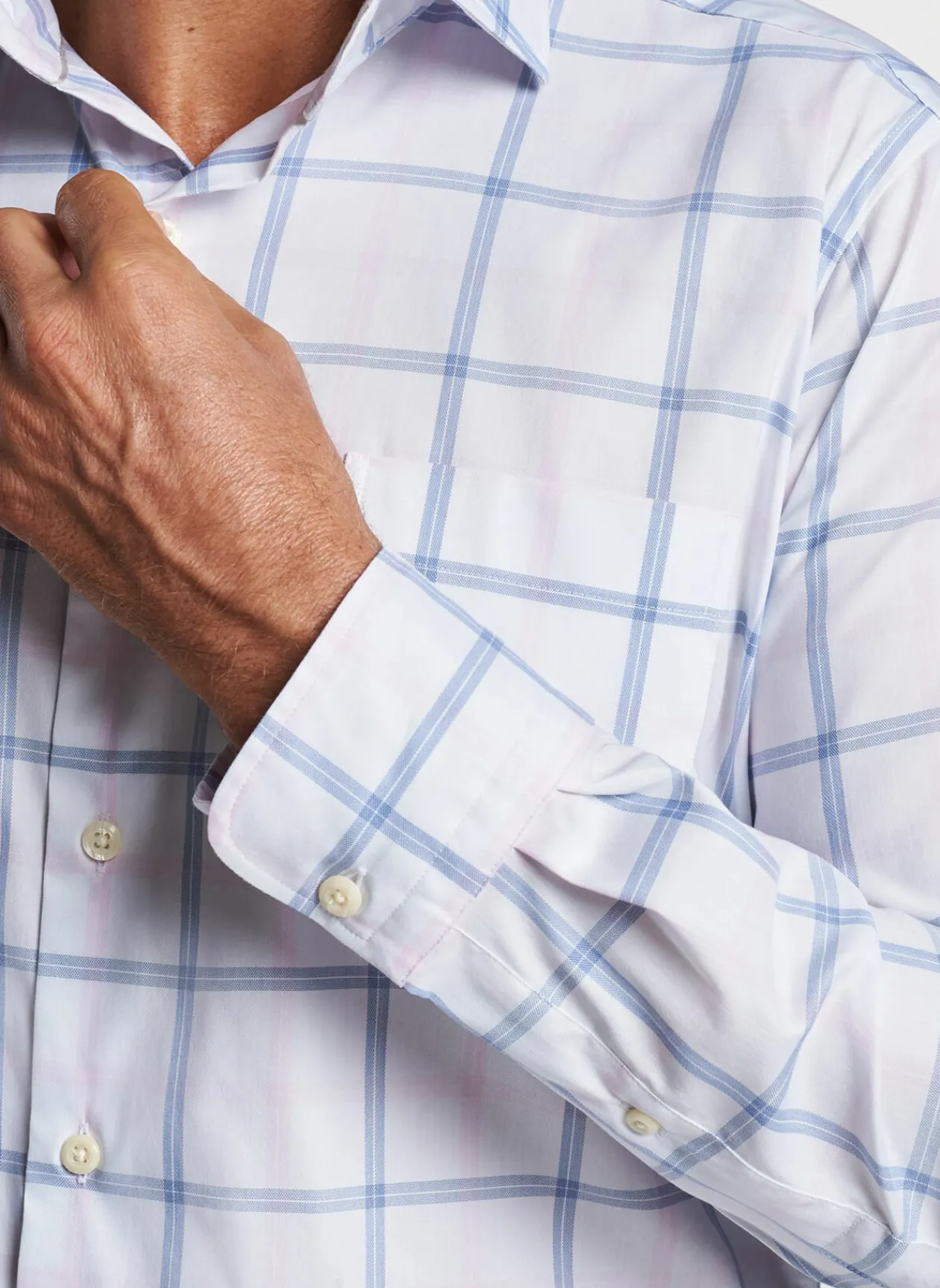 Peter Millar Sport Shirts|Abbot Crown Lite Cotton-Stretch Sport Shirt