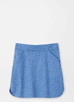 Peter Millar Women'S Golf Bottoms|Alice Azalea Print Petal Hem Skort