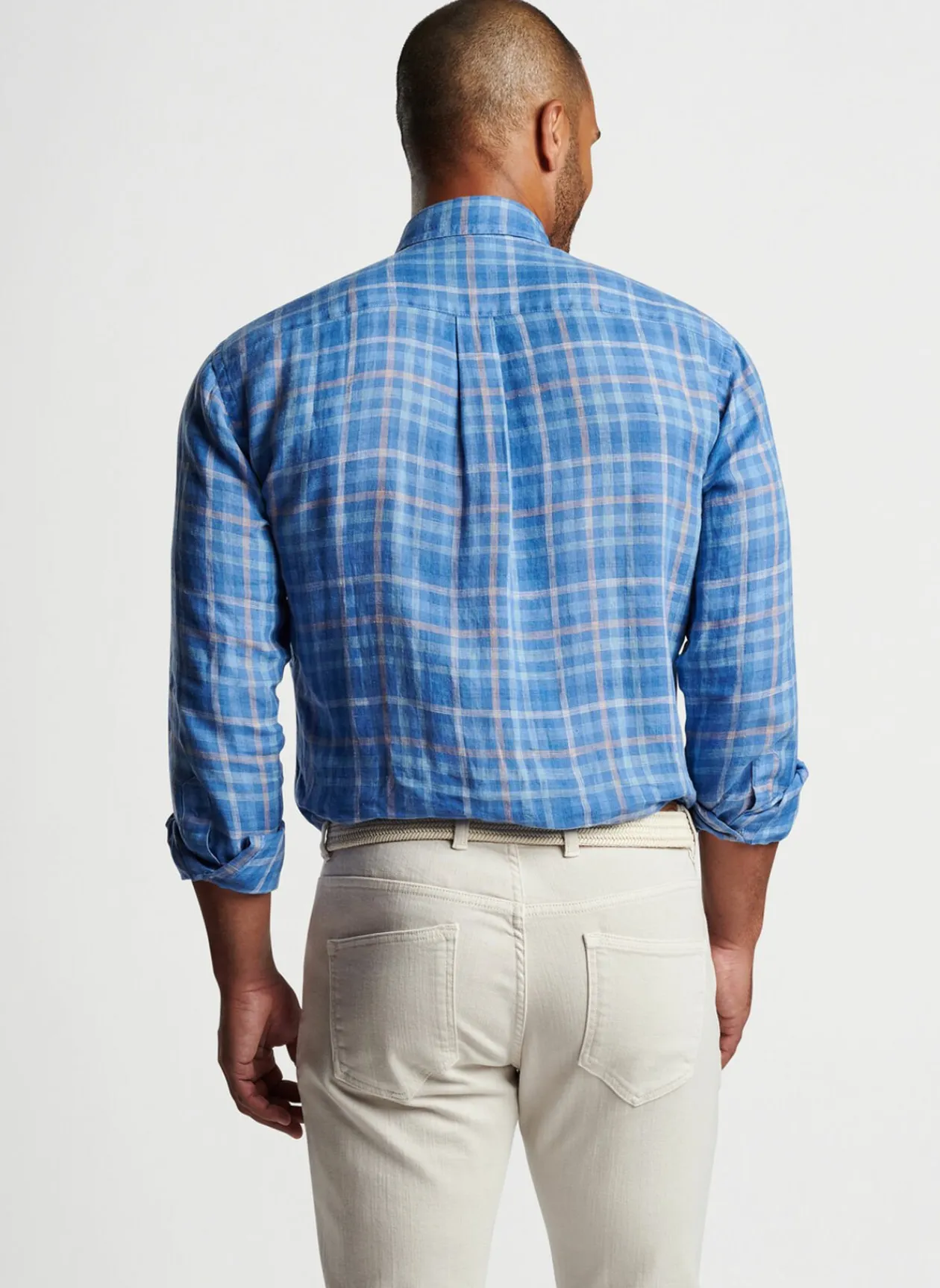 Peter Millar Sport Shirts|Ashore Linen Sport Shirt