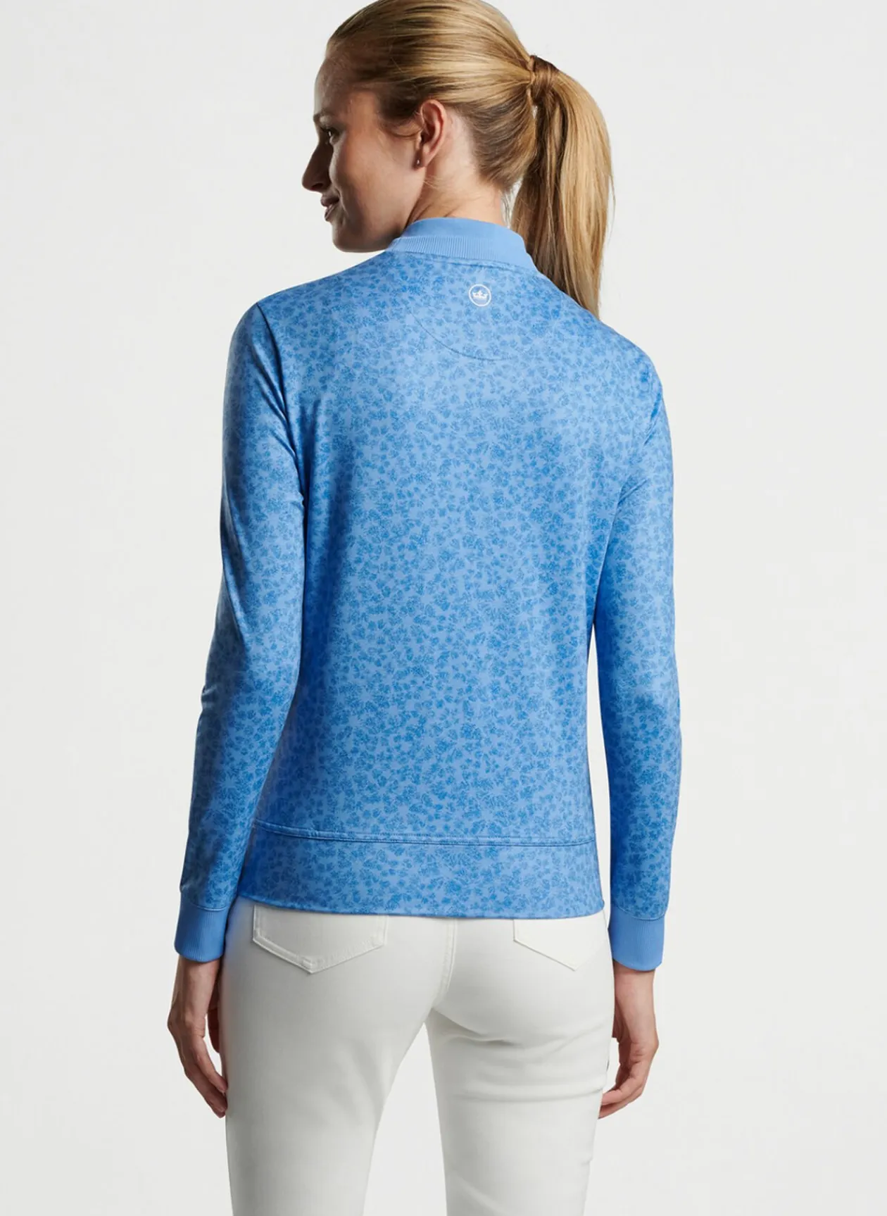 Peter Millar Pullovers & Layers|Azalea Birdie Sport Sweatshirt
