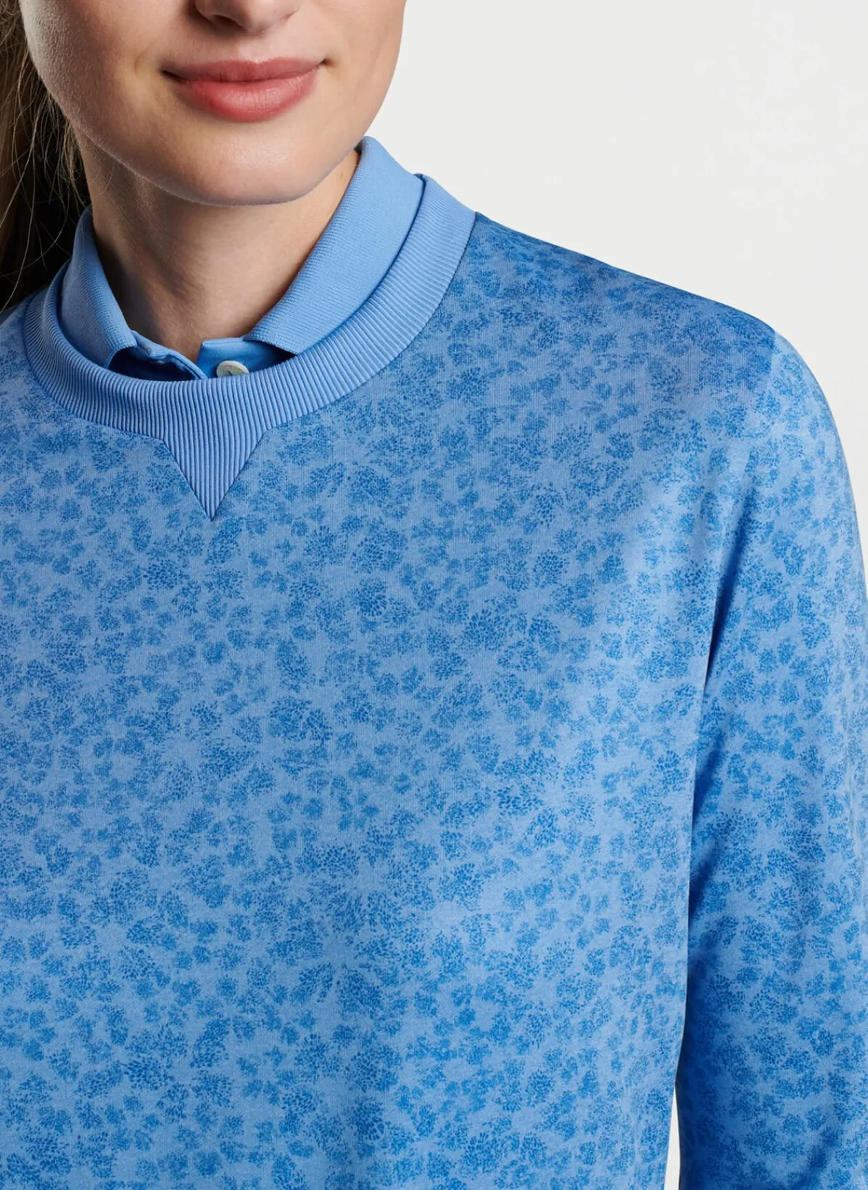 Peter Millar Pullovers & Layers|Azalea Birdie Sport Sweatshirt