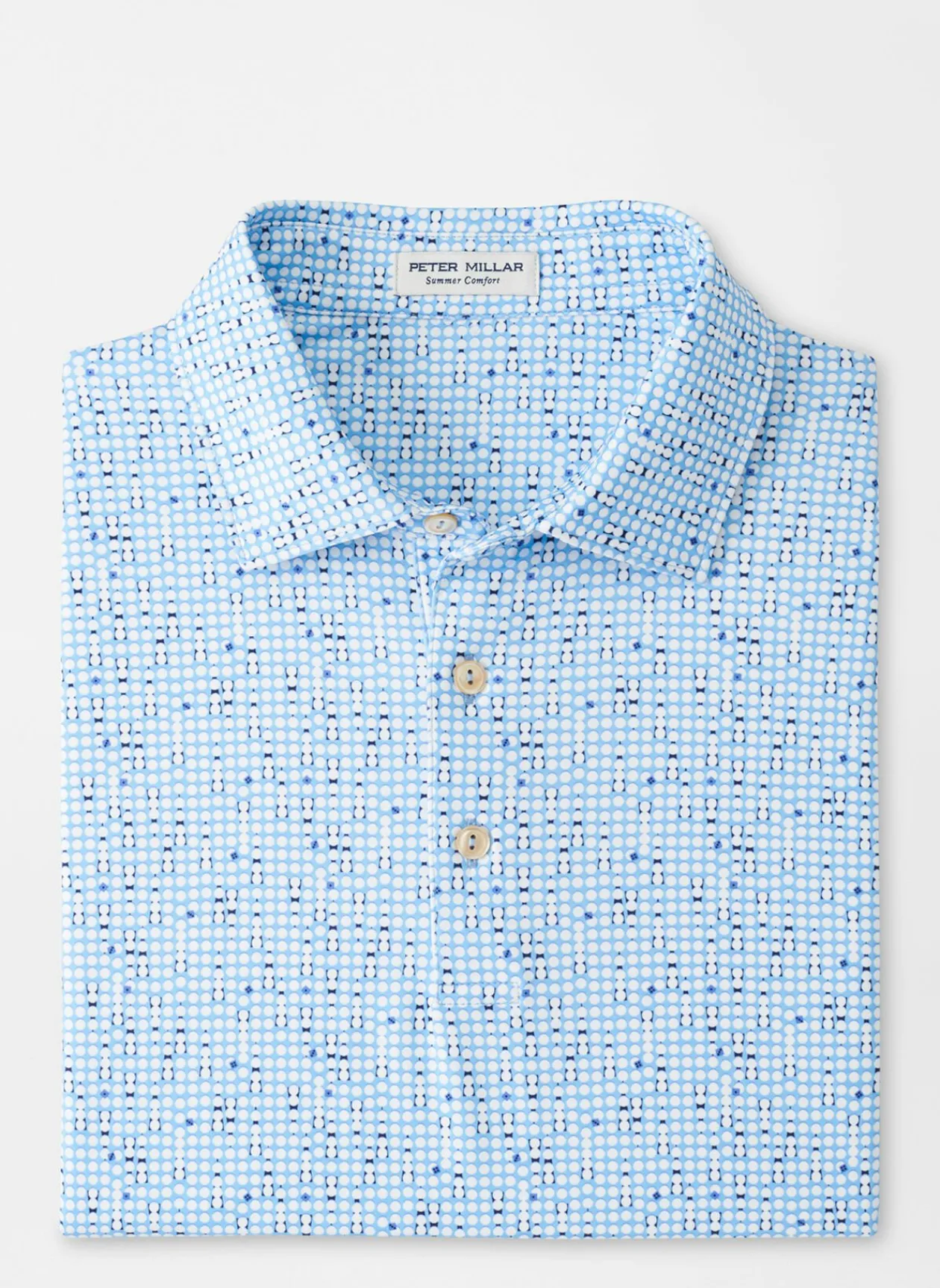 Peter Millar Sun Protection Apparel|Backgammon Performance Jersey Polo