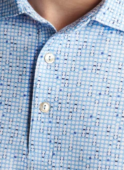 Peter Millar Sun Protection Apparel|Backgammon Performance Jersey Polo