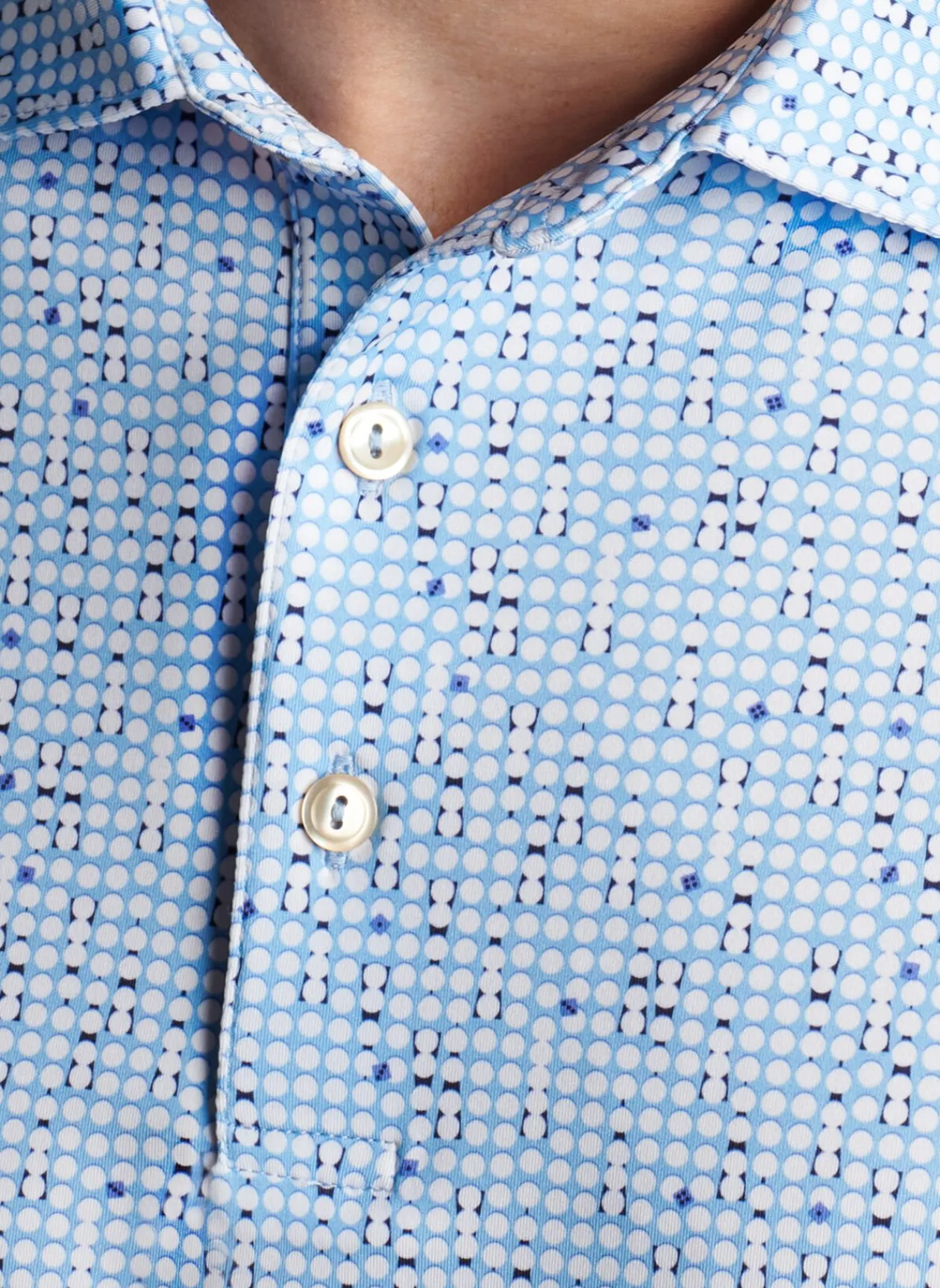 Peter Millar Sun Protection Apparel|Backgammon Performance Jersey Polo