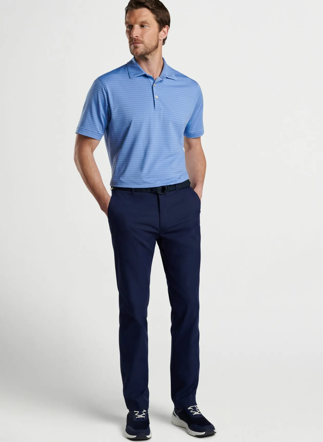 Peter Millar Sun Protection Apparel|Baltic Performance Jersey Polo