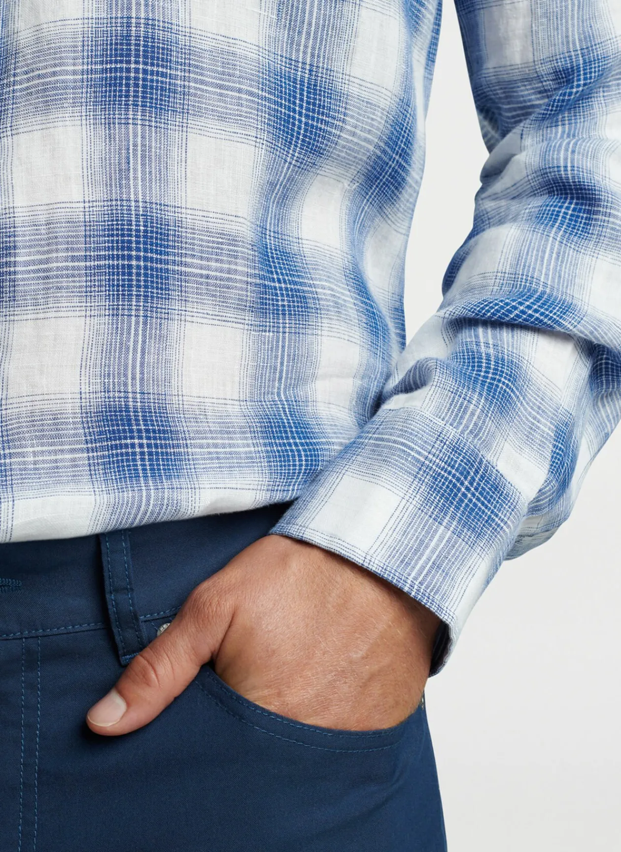Peter Millar Sport Shirts|Beachcast Linen Sport Shirt