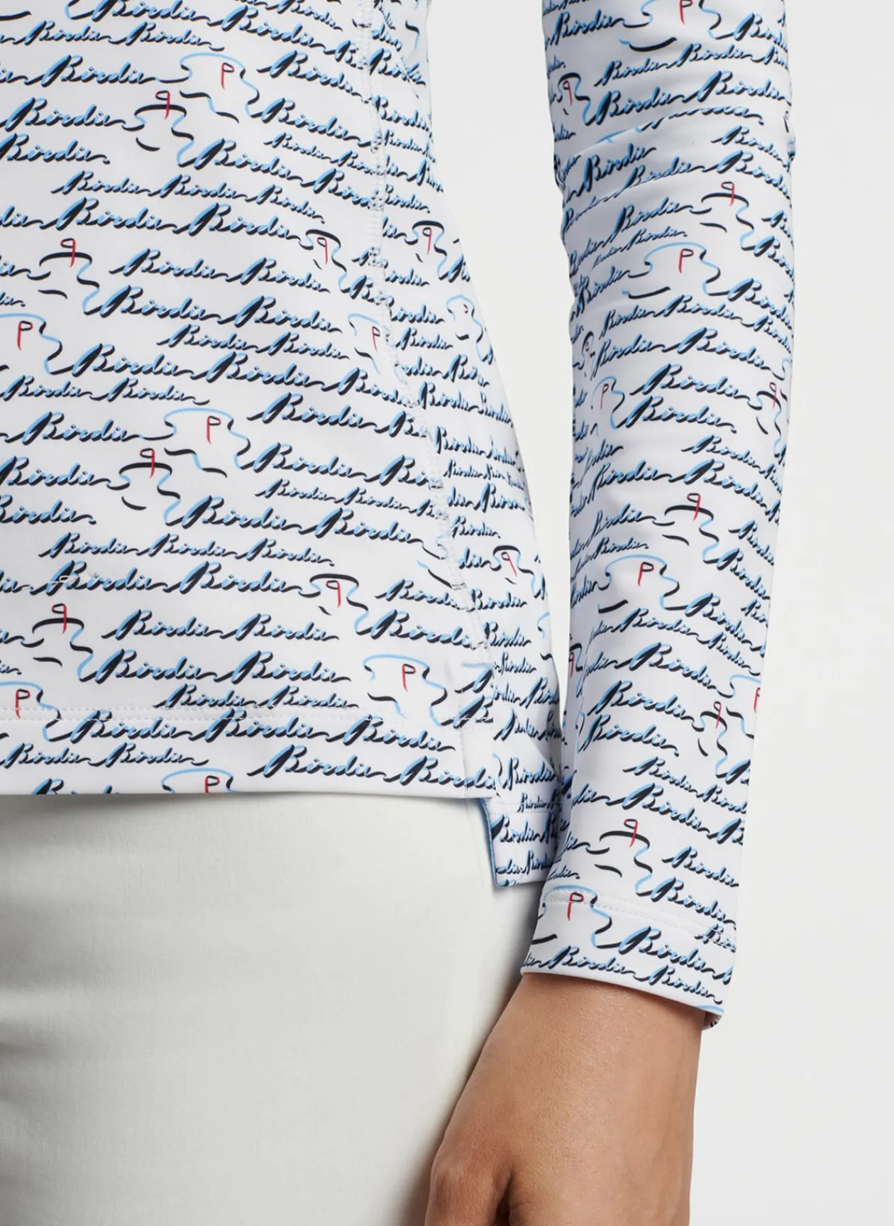 Peter Millar Pullovers & Layers|Birdie Print Raglan Sleeve Perth Layer