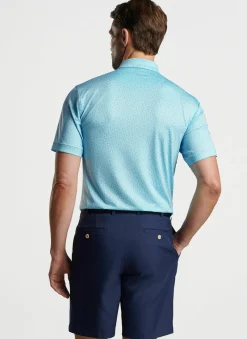 Peter Millar Sun Protection Apparel|Birdie Time Performance Jersey Polo