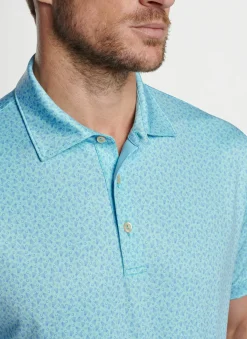 Peter Millar Sun Protection Apparel|Birdie Time Performance Jersey Polo
