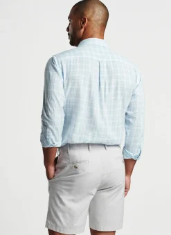 Peter Millar Sport Shirts|Block Island Cotton Sport Shirt
