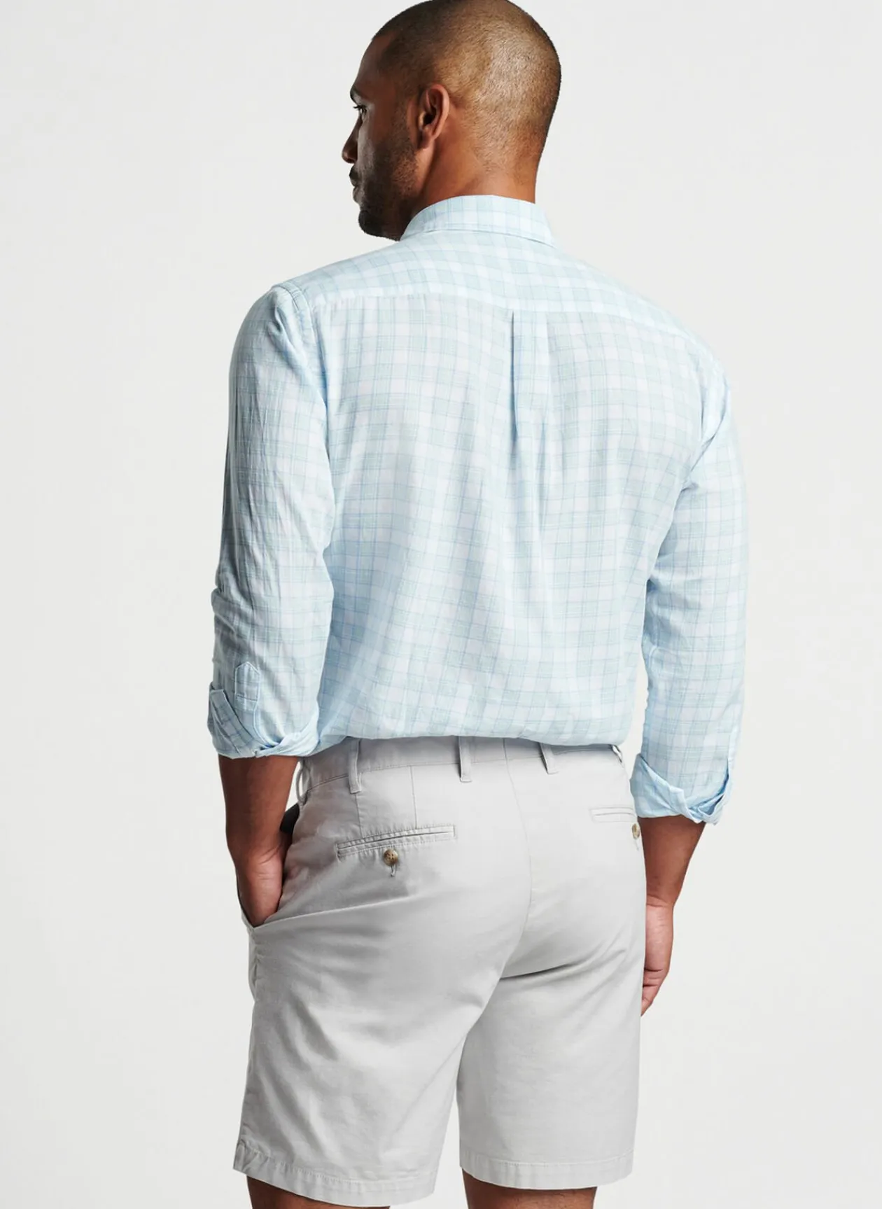 Peter Millar Sport Shirts|Block Island Cotton Sport Shirt