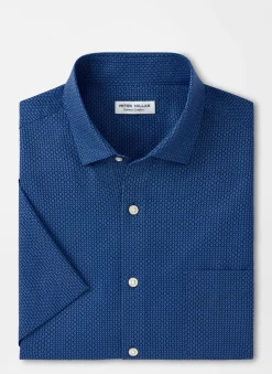 Peter Millar Sport Shirts|Bloques Performance Poplin Sport Shirt