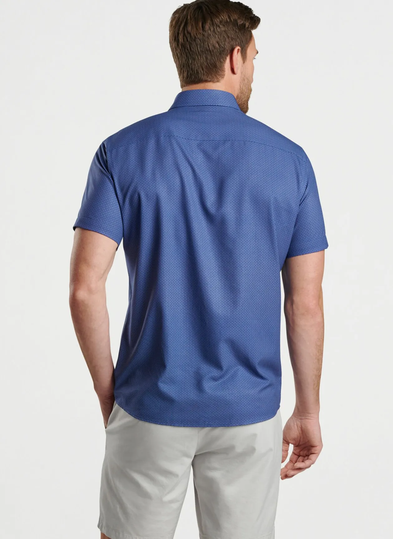 Peter Millar Sport Shirts|Bloques Performance Poplin Sport Shirt
