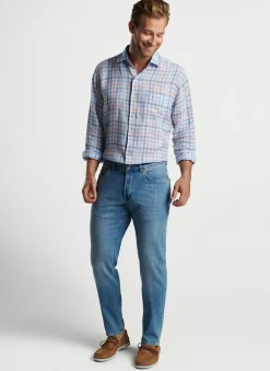 Peter Millar Sport Shirts|Breakwater Linen Sport Shirt