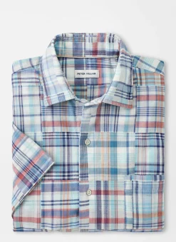 Peter Millar Sport Shirts|Cabana Madras Cotton Sport Shirt