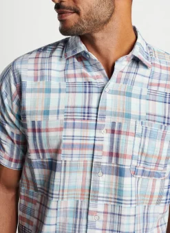 Peter Millar Sport Shirts|Cabana Madras Cotton Sport Shirt
