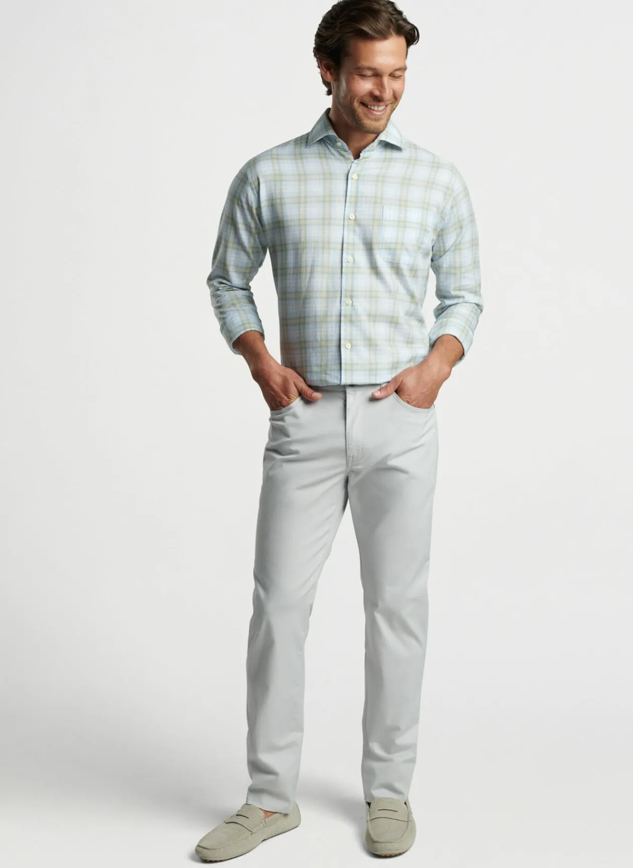 Peter Millar Sport Shirts|Camden Summer Soft Cotton Sport Shirt