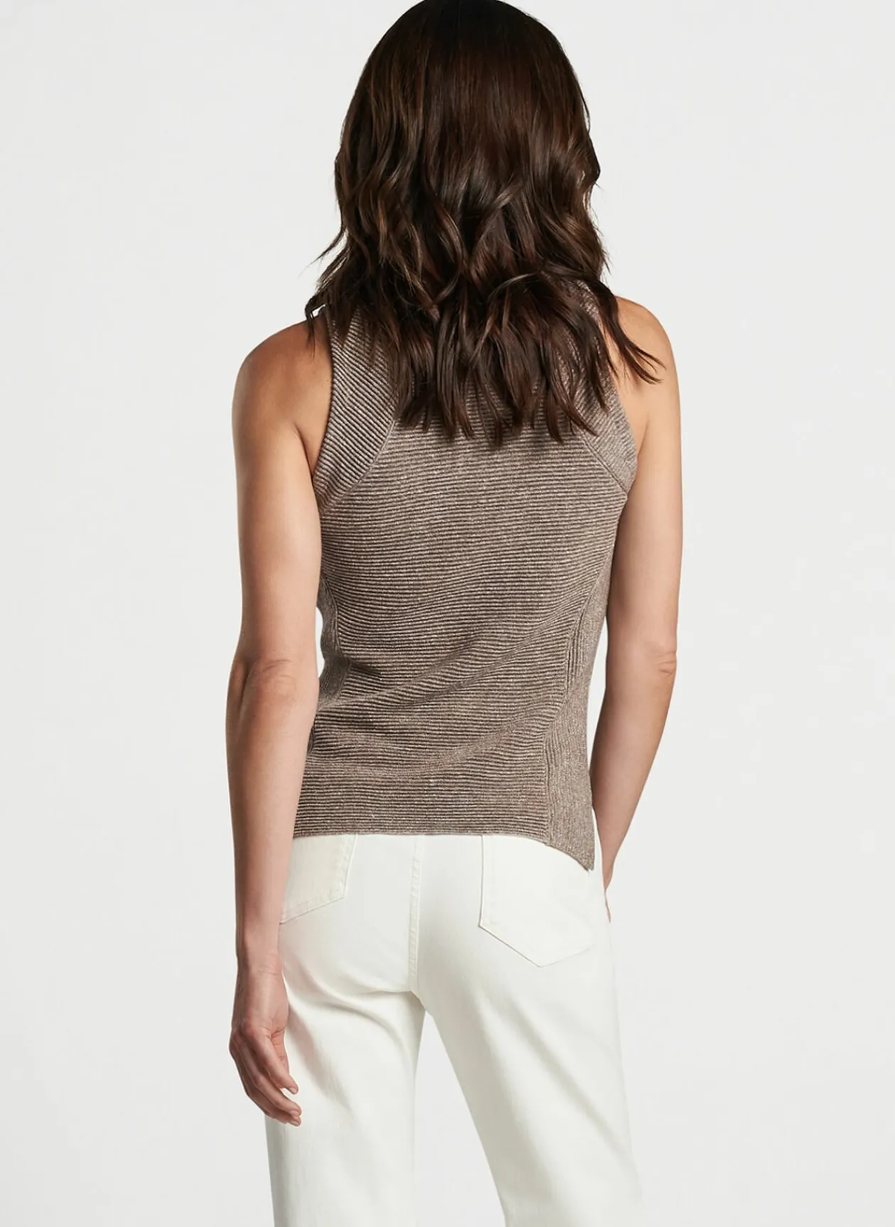 Peter Millar Sweaters|Campbell Ottoman Rib Sleeveless Sweater