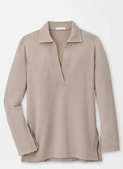 Peter Millar Polos & Shirts|Carla Deep V Lava Tunic