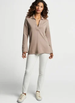 Peter Millar Polos & Shirts|Carla Deep V Lava Tunic