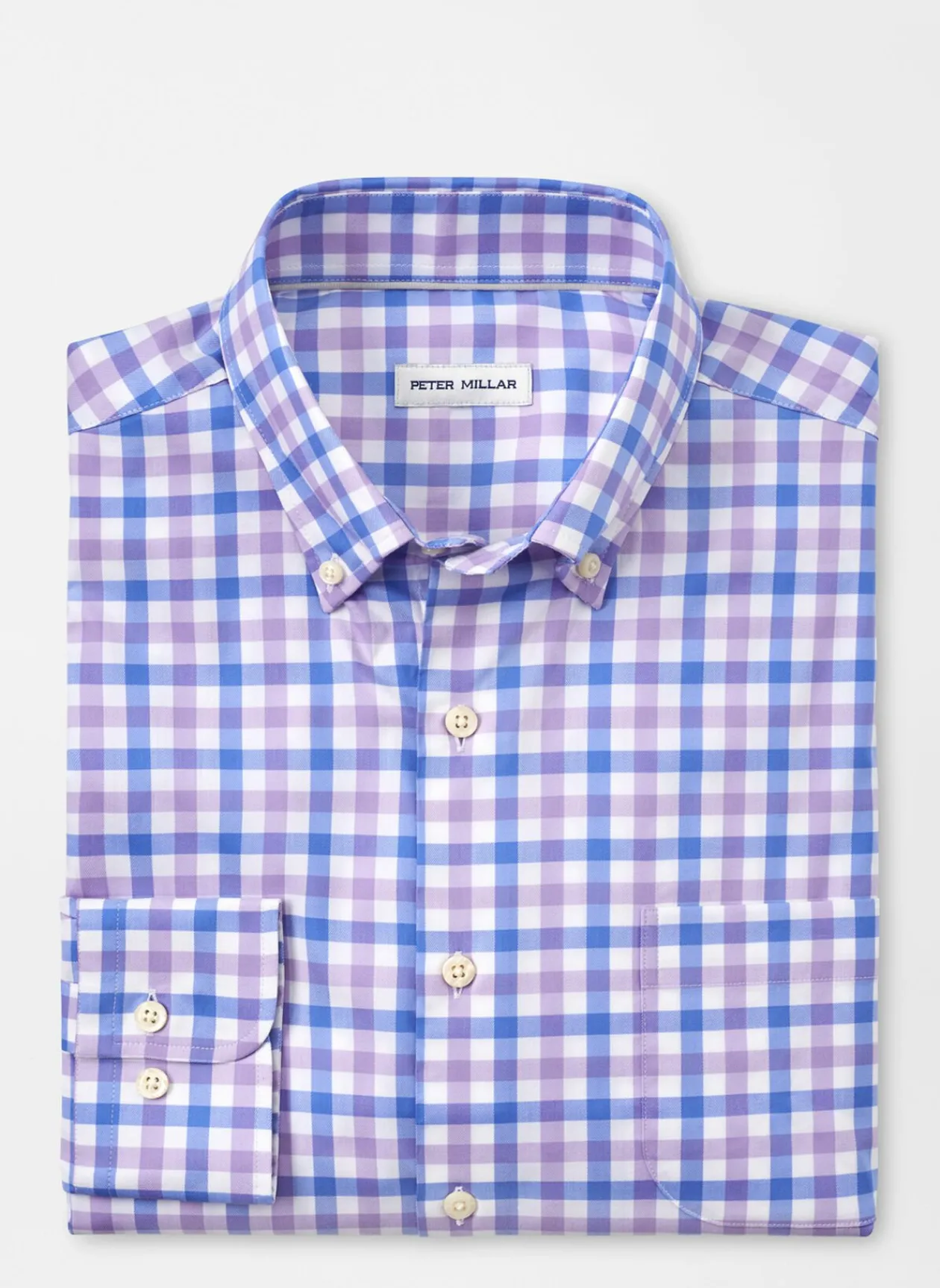Peter Millar Sport Shirts|Castine Crown Lite Cotton-Stretch Sport Shirt