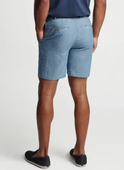 Peter Millar Shorts|Chambray Short