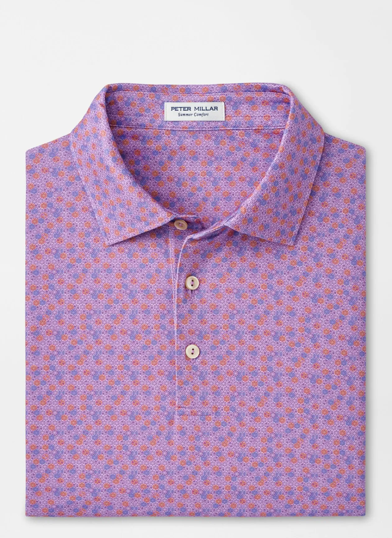 Peter Millar Sun Protection Apparel|Citrus Smash Performance Jersey Polo