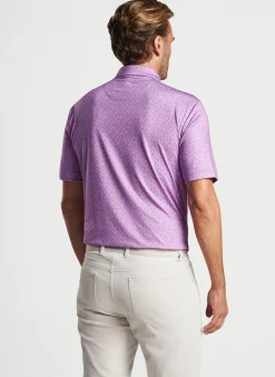 Peter Millar Sun Protection Apparel|Citrus Smash Performance Jersey Polo