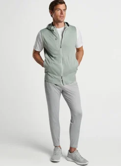 Peter Millar Vests|Cloudglow Performance Hoodie Vest