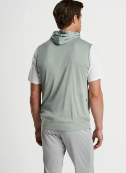 Peter Millar Vests|Cloudglow Performance Hoodie Vest