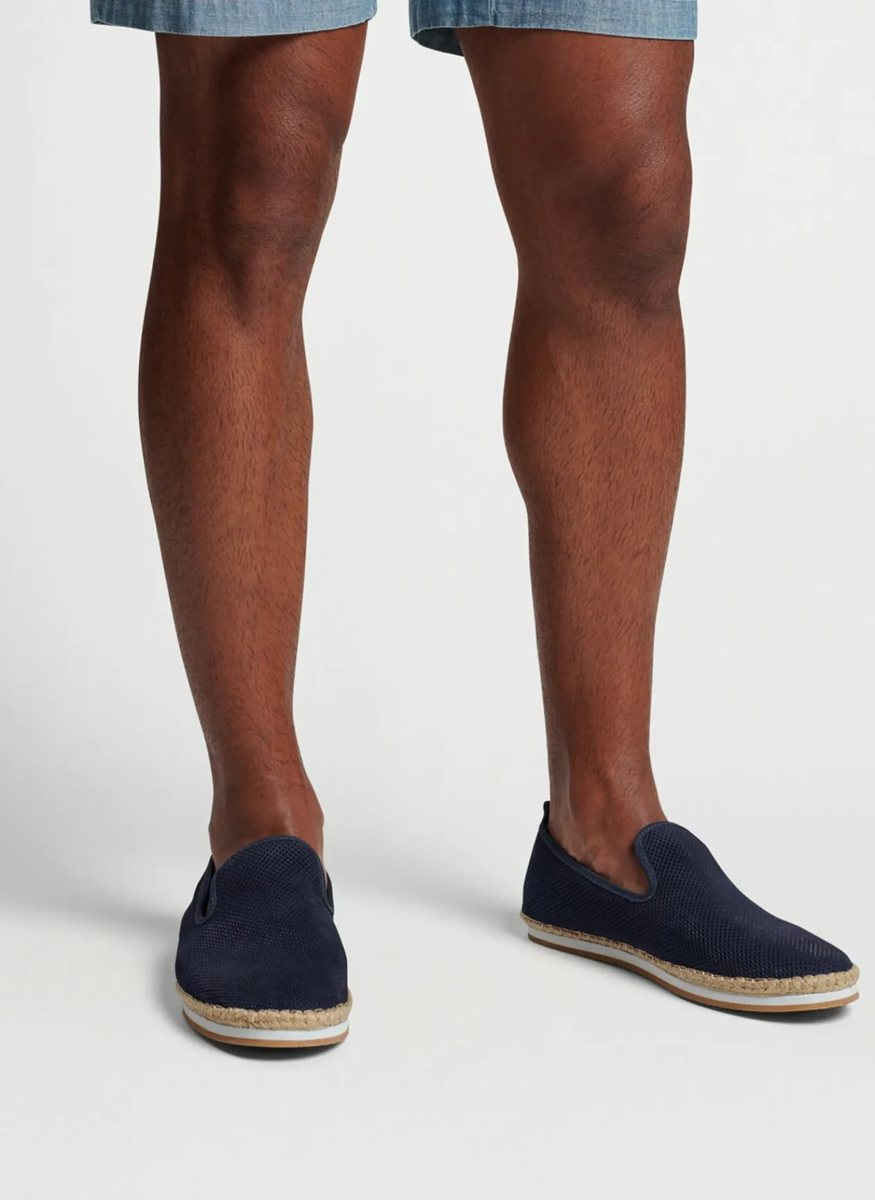 Peter Millar Casual Shoes|Coastal Perforated Slip-On