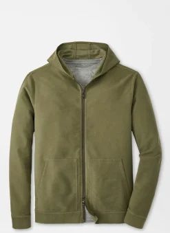 Peter Millar Jackets & Coats|Coastline Full-Zip Hoodie