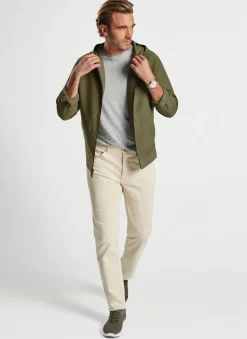 Peter Millar Jackets & Coats|Coastline Full-Zip Hoodie
