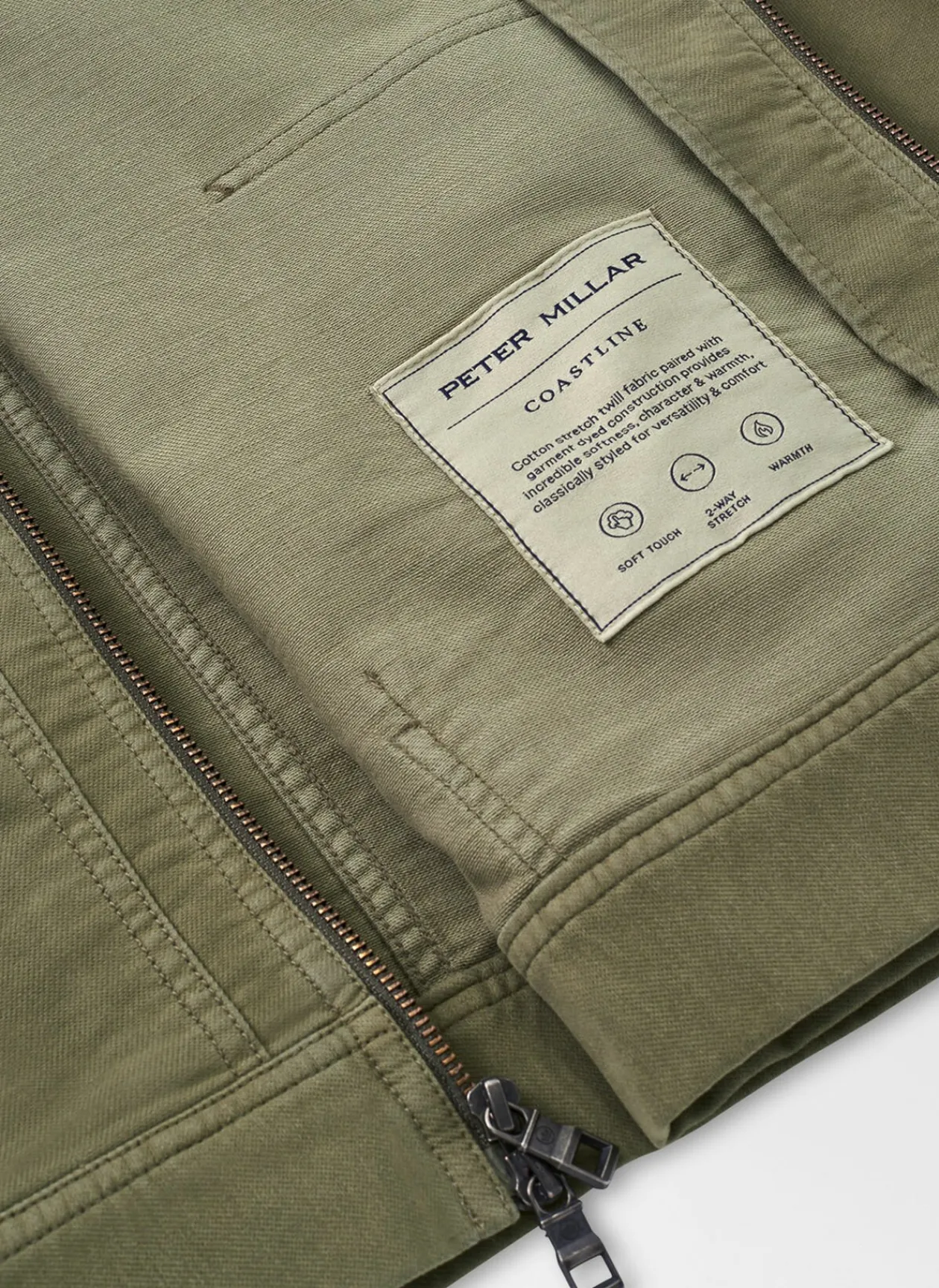 Peter Millar Jackets & Coats|Coastline Full-Zip Hoodie