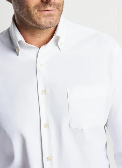 Peter Millar Sport Shirts|Collins Performance Oxford Sport Shirt