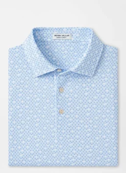 Peter Millar Sun Protection Apparel|Corkscrew Performance Jersey Polo