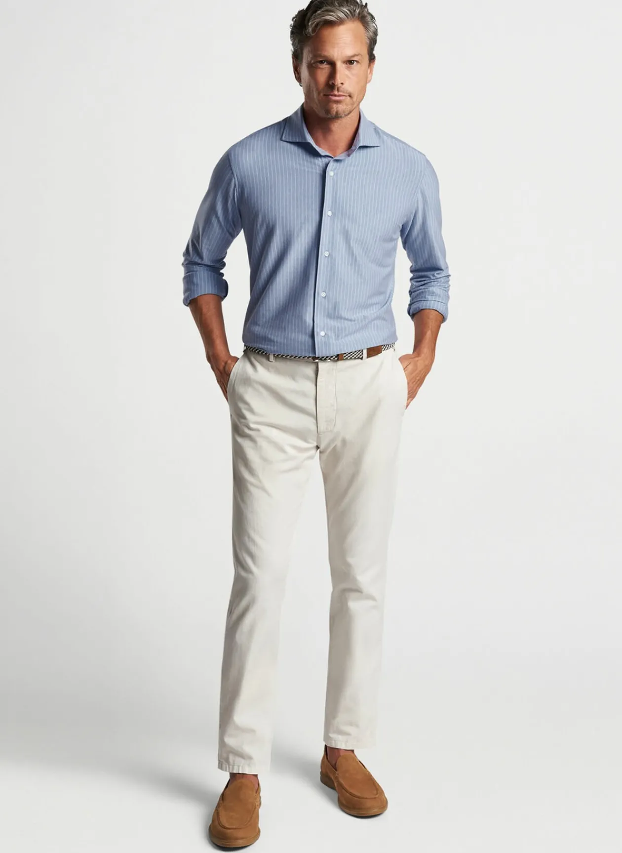 Peter Millar Sport Shirts|Cosmo Excursionist Flex Sport Shirt