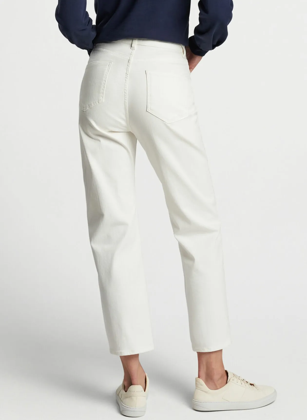 Peter Millar Pants|Crawford High Rise Straight Crop Jean
