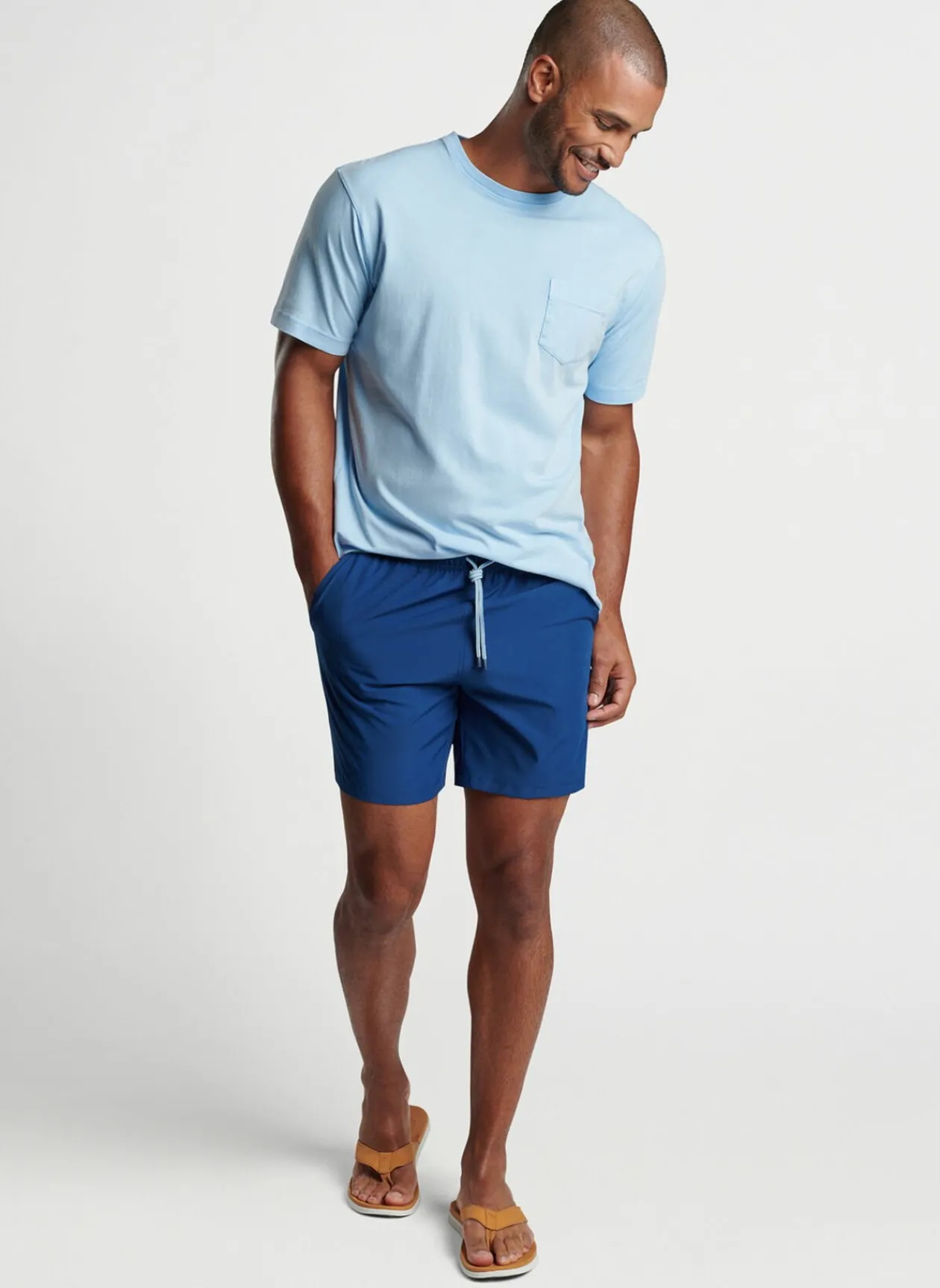 Peter Millar Swim Trunks|Crown Solid Swim Trunk