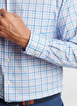 Peter Millar Sport Shirts|Cutler Cotton-Stretch Sport Shirt
