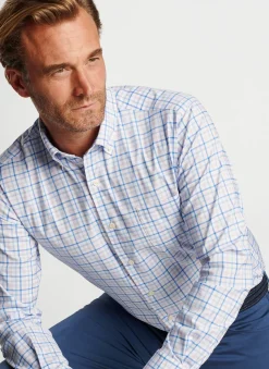 Peter Millar Sport Shirts|Cutler Cotton-Stretch Sport Shirt