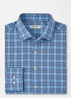 Peter Millar Sport Shirts|Darien Performance Poplin Sport Shirt