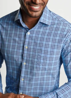 Peter Millar Sport Shirts|Darien Performance Poplin Sport Shirt