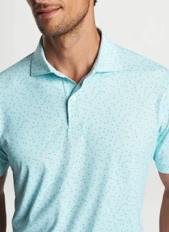 Peter Millar Polos|Diamond In The Rough Performance Jersey Polo