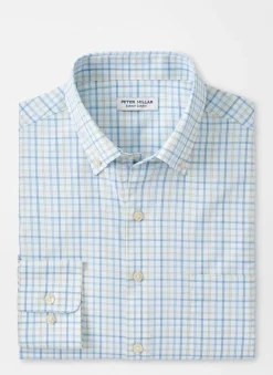 Peter Millar Sport Shirts|Eastport Performance Twill Sport Shirt