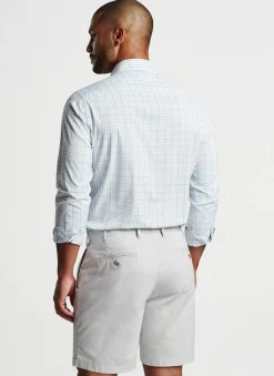 Peter Millar Sport Shirts|Eastport Performance Twill Sport Shirt