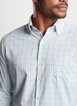 Peter Millar Sport Shirts|Eastport Performance Twill Sport Shirt